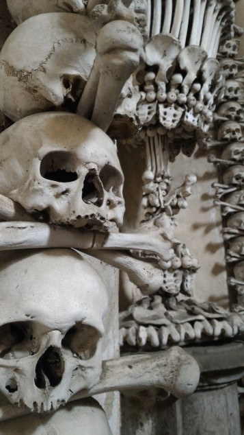 Bones at the Kutna Hora Ossuary